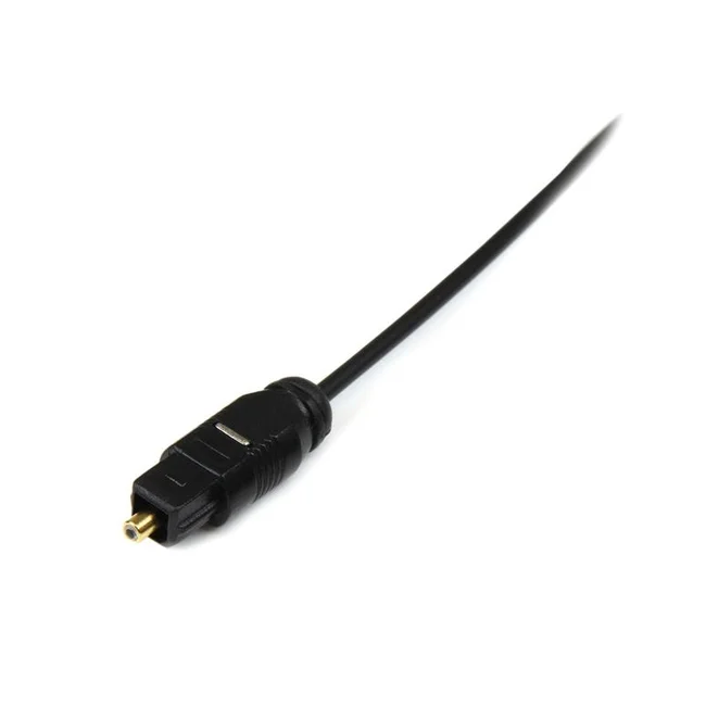 StarTech.com Cable 3m TosLink Audio Digital Óptico SPDIF Delgado - Negro image 5