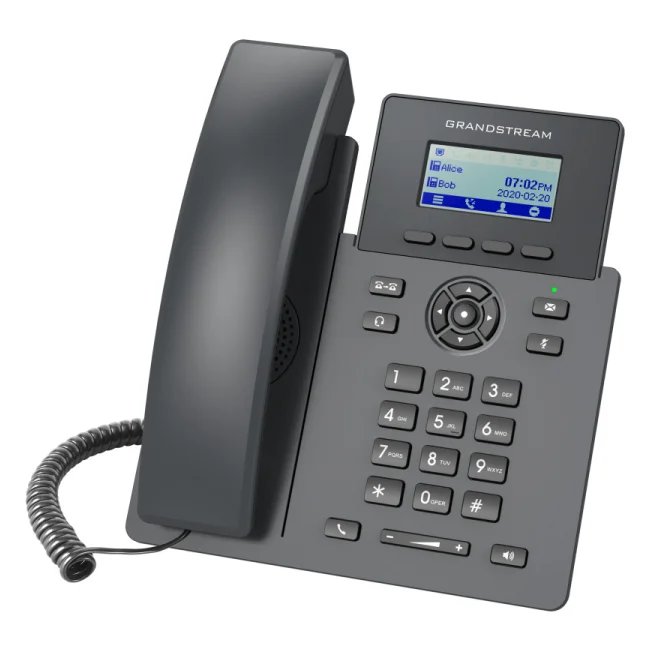 Grandstream Networks GRP2601 teléfono IP Negro 1 líneas LCD