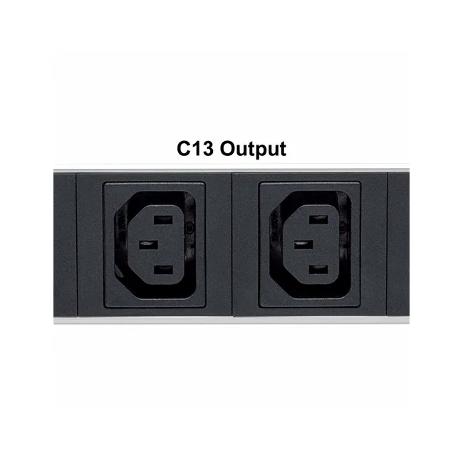 Intellinet Barra multicontactos de 8 salidas para montaje en rack de 19" image 11