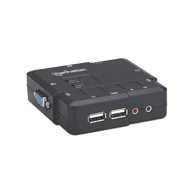 Manhattan Switch KVM Compacto de 2 Puertos image 5