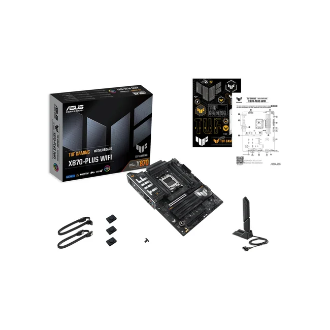 ASUS TUF GAMING X870-PLUS WIFI AMD X870 Enchufe AM5 ATX image 10