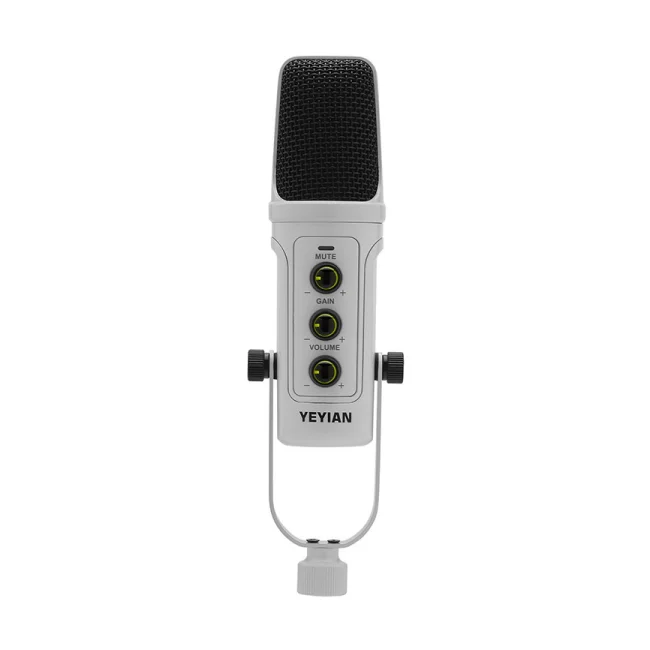 Yeyian YSA-UCHQ-02 micrófono Blanco Micrófono de solapa