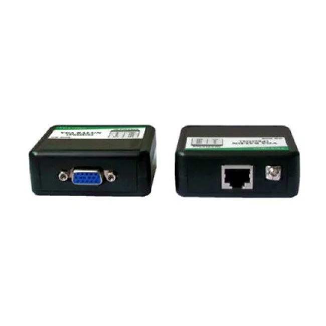 FOLKSAFE FS-6001P extensor de audio/video Transmisor y receptor AV Negro