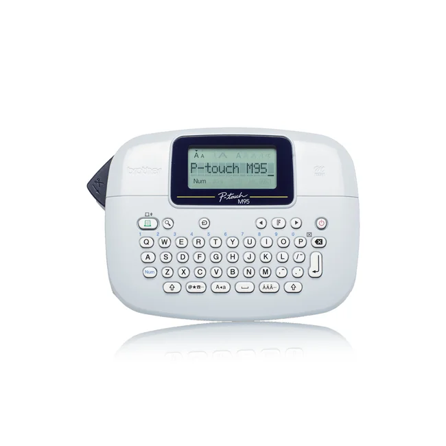 Brother PT-M95 impresora de etiquetas Transferencia térmica 203 x 203 DPI 7.5 mm/seg QWERTY