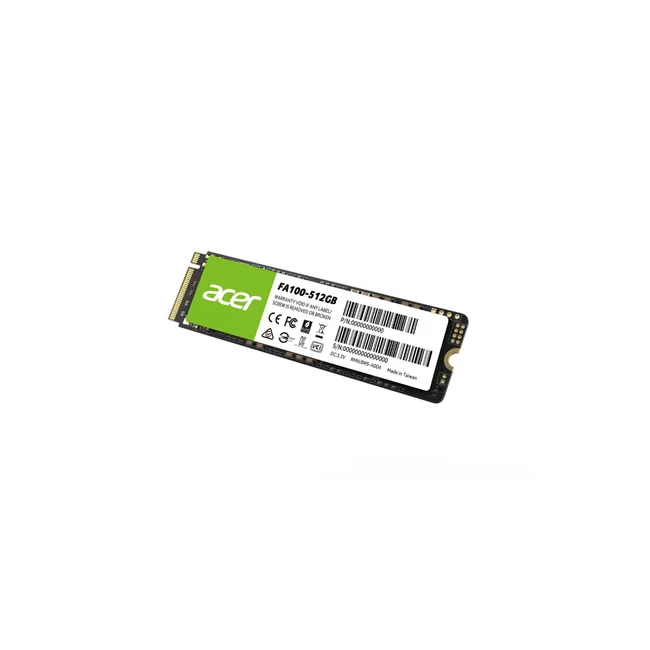 Acer BL.9BWWA.119 unidad interna de estado sólido 512 GB M.2 PCI Express 3.0 NVMe 3D TLC