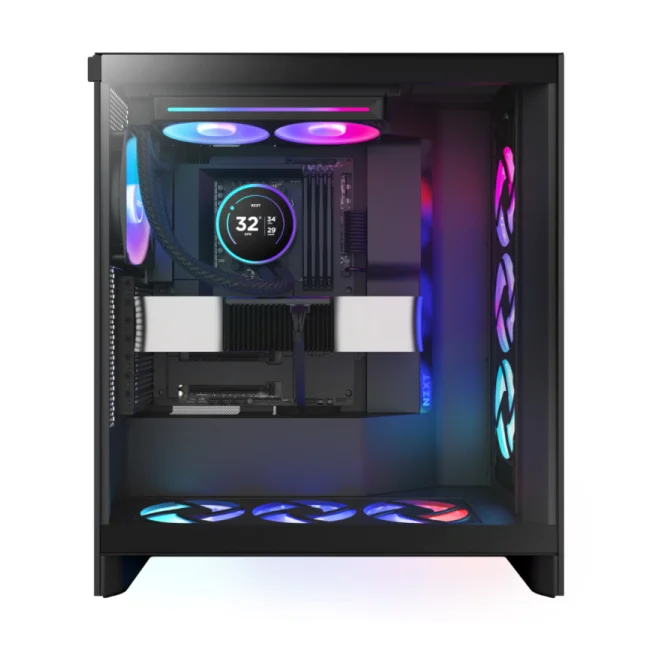 NZXT Kraken Elite 240 RGB Procesador Refrigerador de líquidos todo en uno 12 cm Negro 1 pieza(s) image 6