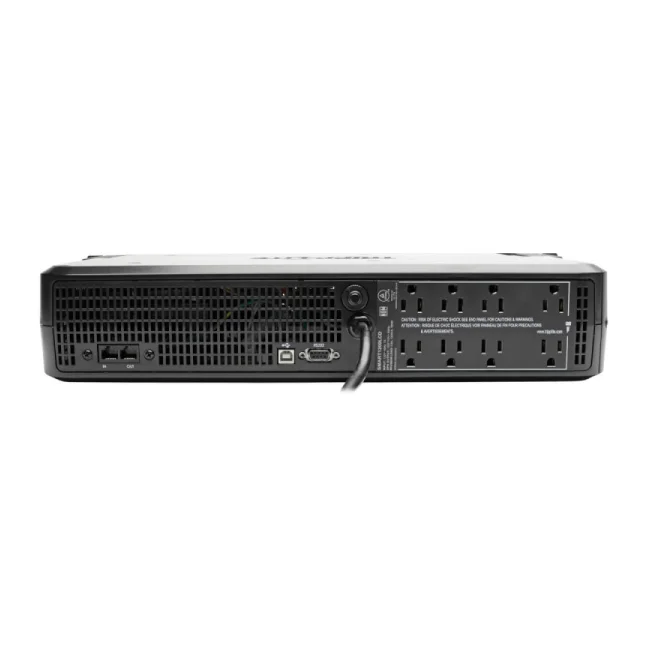 Tripp Lite SMART1500LCD UPS de línea interactiva Smart LCD 1500VA 900W 120V - 8 Tomas de corriente, USB, DB9, 2U Rack/Torre image 11