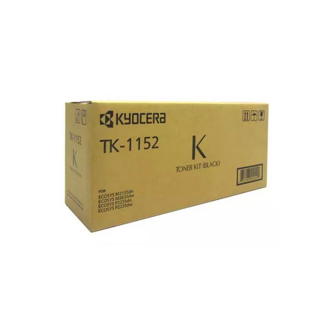 KYOCERA TK‐1152 cartucho de tóner 1 pieza(s) Original Negro