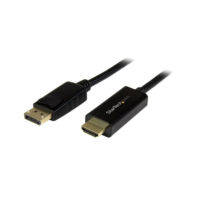 StarTech.com Cable Convertidor DisplayPort a HDMI de 2m - Color Negro - Ultra HD 4K image 2