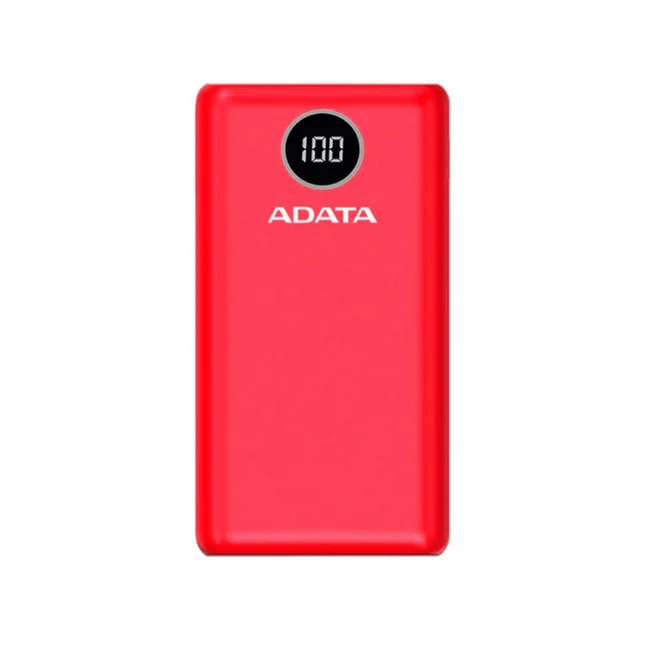 ADATA P20000QCD Polímero de litio 20000 mAh Rojo