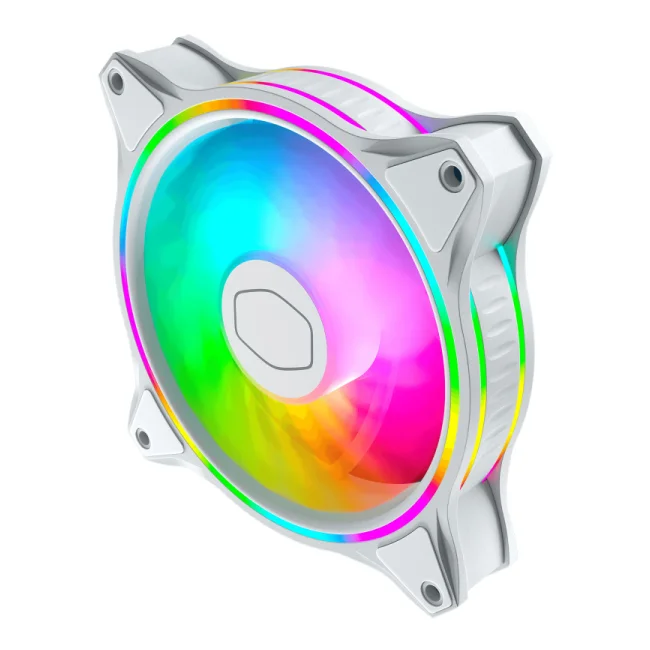 Cooler Master MasterFan MF120 Halo White Edition Gabinete de la computadora Ventilador 12 cm Blanco 1 pieza(s) image 4