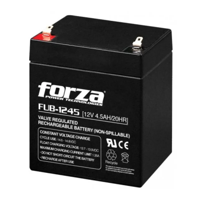 Forza Power Technologies FUB-1245 batería para sistema UPS Sealed Lead Acid (VRLA) 12 V image 2