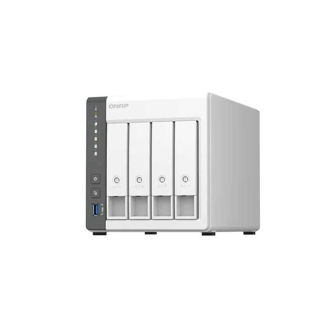 QNAP TS-433 NAS Tower ARM Cortex-A55 4 GB 0 TB QNAP Turbo System Blanco image 14