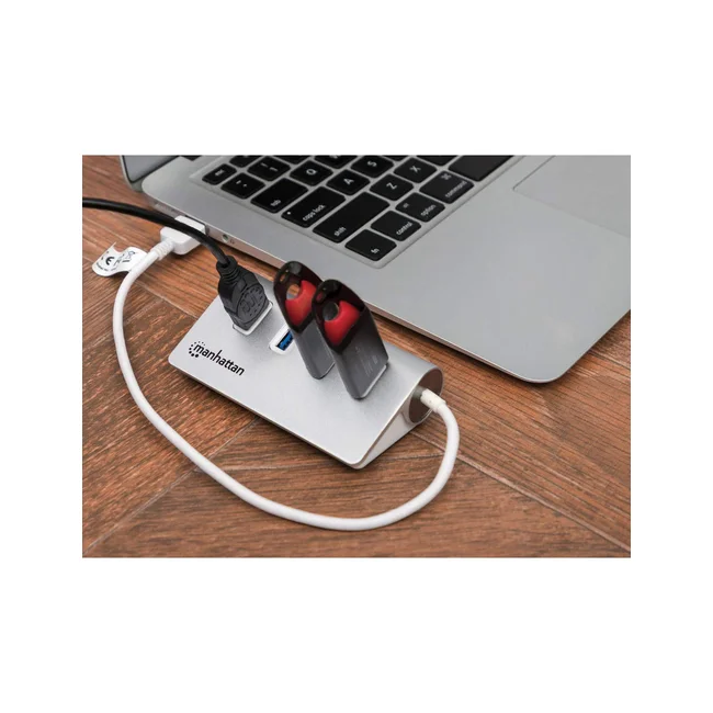 Manhattan Hub USB 3.0 SuperSpeed de 4 Puertos image 11