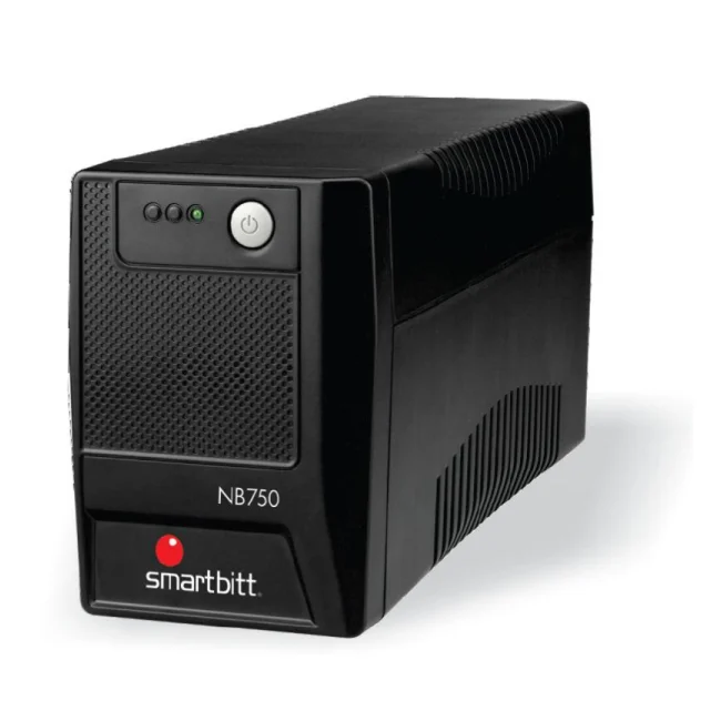 Smartbitt NoBreak NB750 sistema de alimentación ininterrumpida (UPS) 0.75 kVA 375 W 6 salidas AC image 2