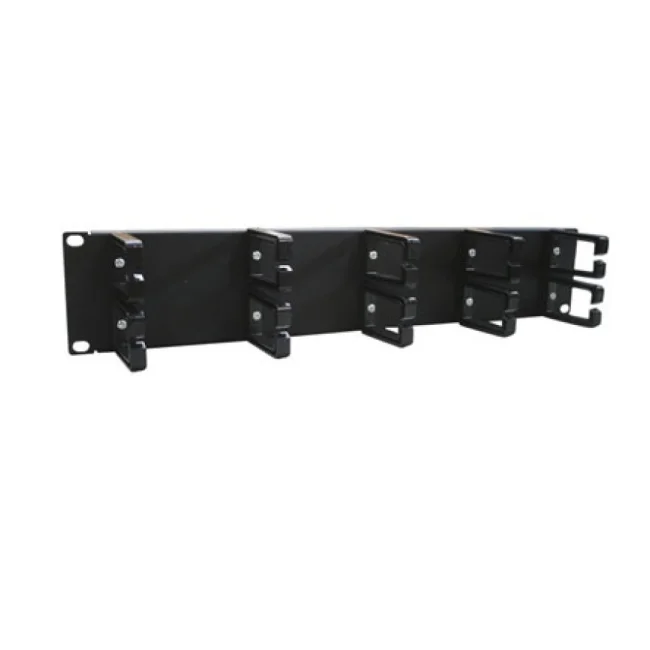 Enson ENS-CMR24 organizador de cables Estante Soporte para cables Negro 1 pieza(s)