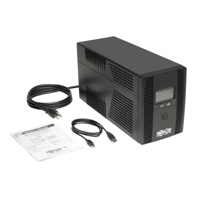 Tripp Lite OMNI1500LCDT UPS line-interactive OmniSmart 1,500 VA 810 W 120 V - 10 tomacorrientes, AVR, USB, LCD, de torre image 11