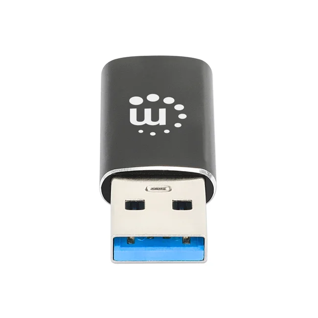 Manhattan 153980 cambiadores de género de cables USB A USB C Negro image 13