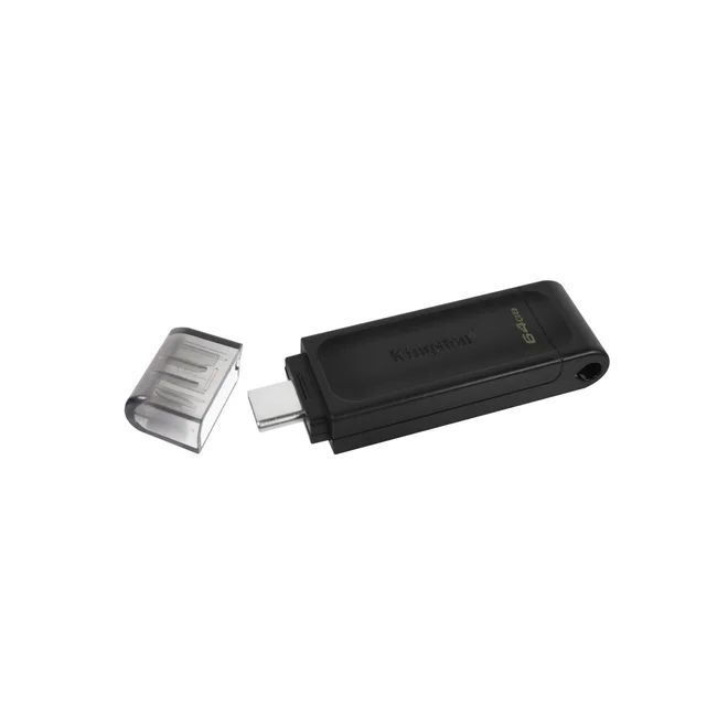 Kingston Technology DataTraveler 70 unidad flash USB 64 GB USB Tipo C 3.2 Gen 1 (3.1 Gen 1) Negro image 8