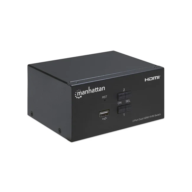 Manhattan Switch KVM HDMI de 2 puertos para dos monitores image 6