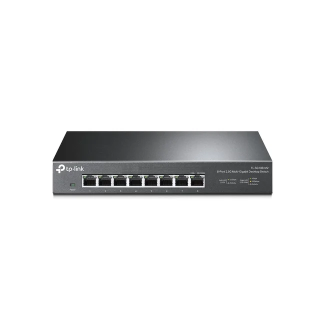 TP-Link TL-SG108-M2 dispositivo de redes No administrado 2.5G Ethernet (100/1000/2500) Negro image 5