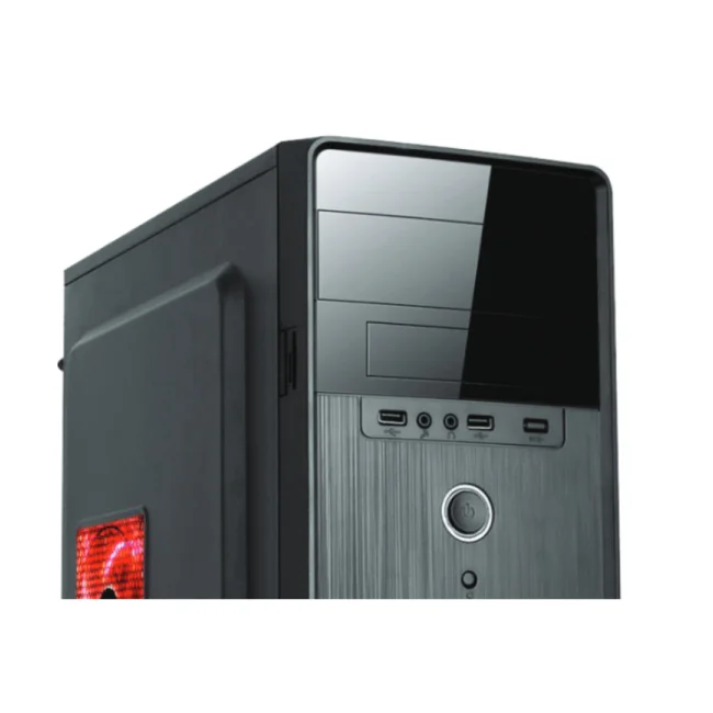 Stylos STPGAC5B gabinete de computadora Mini Tower Negro, Rojo 500 W