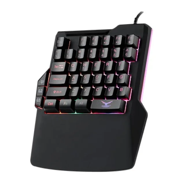Naceb Technology Atheris teclado USB Inglés Negro image 2