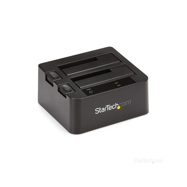 StarTech.com Docking Station de 2 Bahías - USB 3.1 a SATA - USB 3.1 (10 Gbps) - SATA I/II/III de 2.5/3.5" - Base de Acoplamiento SSD/HDD - de Intercambio en Caliente - Carga Superior image 3