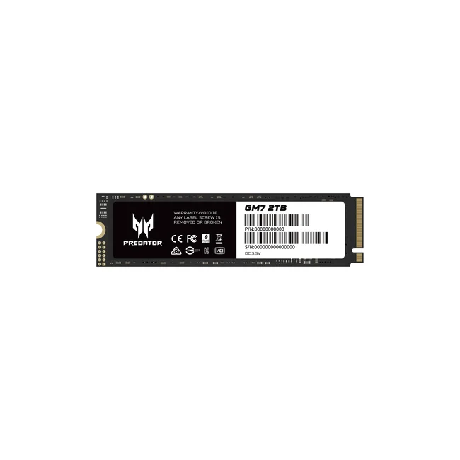 Predator GM7-2TB M.2 PCI Express 4.0 NVMe