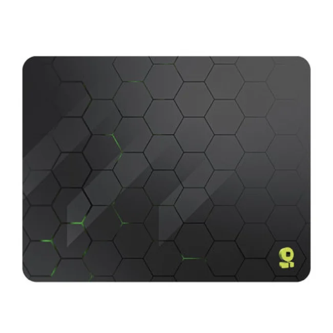 BRobotix 6007075 alfombrilla para ratón Cojín de ratón para Juegos Negro, Gris