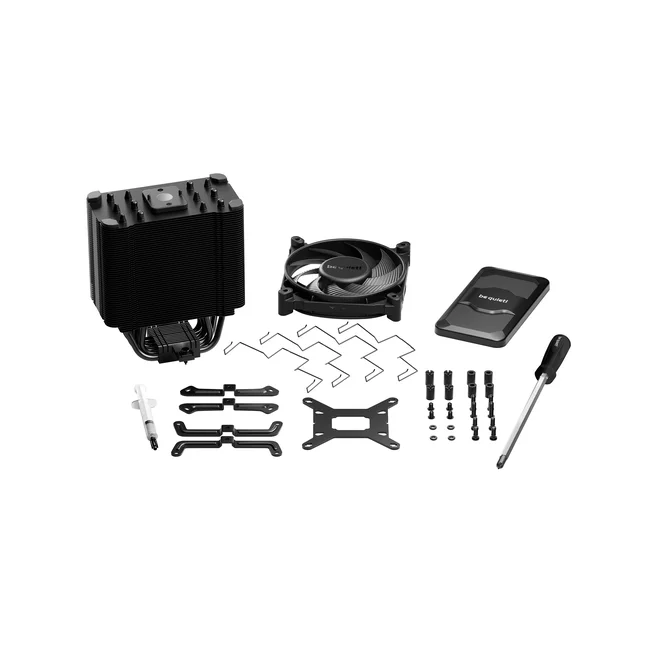 be quiet! DARK ROCK 5 Procesador Enfriador de aire 12 cm Negro 1 pieza(s) image 9