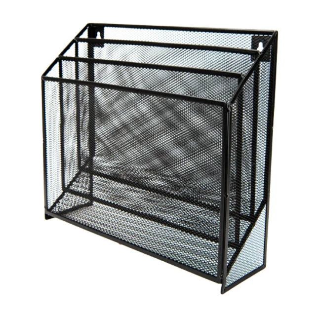 Nextep NE-176 bandeja de escritorio/organizador Red, Metal Negro
