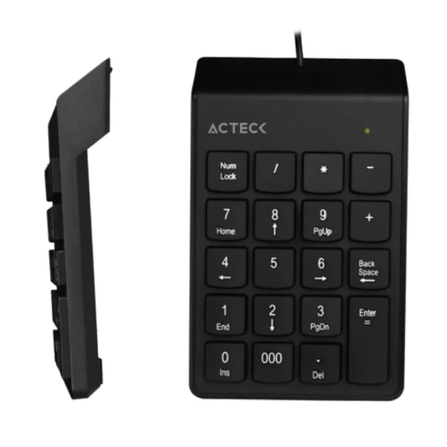Acteck AC-932622 teclado numérico Universal USB Negro image 4