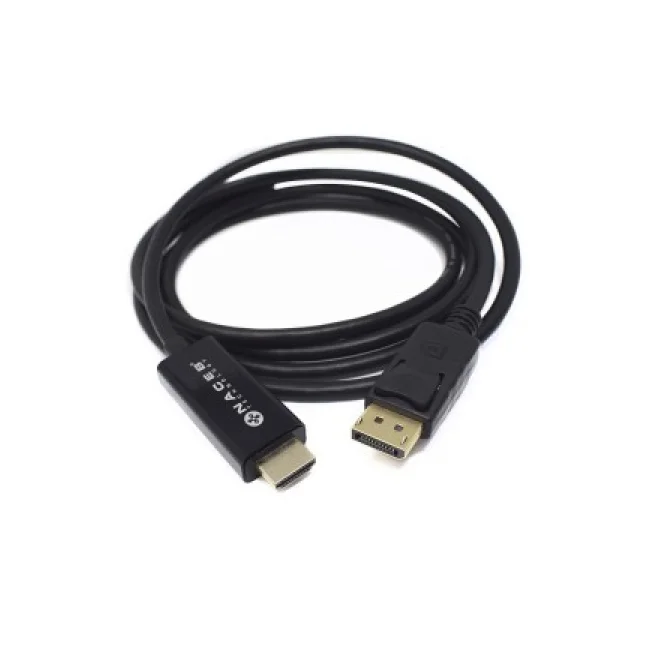 Naceb Technology NA-0106 adaptador de cable de vídeo 1.8 m HDMI Tipo A (Estándar) DisplayPort Negro image 5