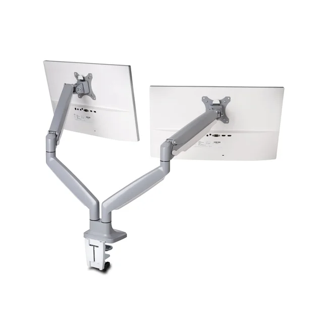 Kensington Brazo SmartFit® de altura ajustable con controles de un solo toque para dos monitores