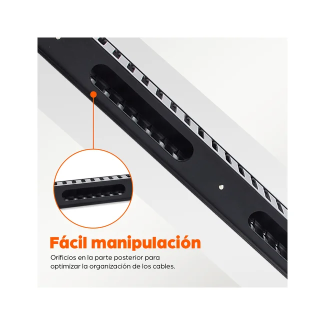 Intellinet Organizador Horizontal 19", 1U, (Metal) image 12