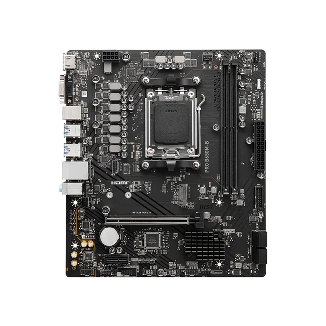 MSI PRO B650M-B placa base AMD B650 Enchufe AM5 Micro ATX image 3