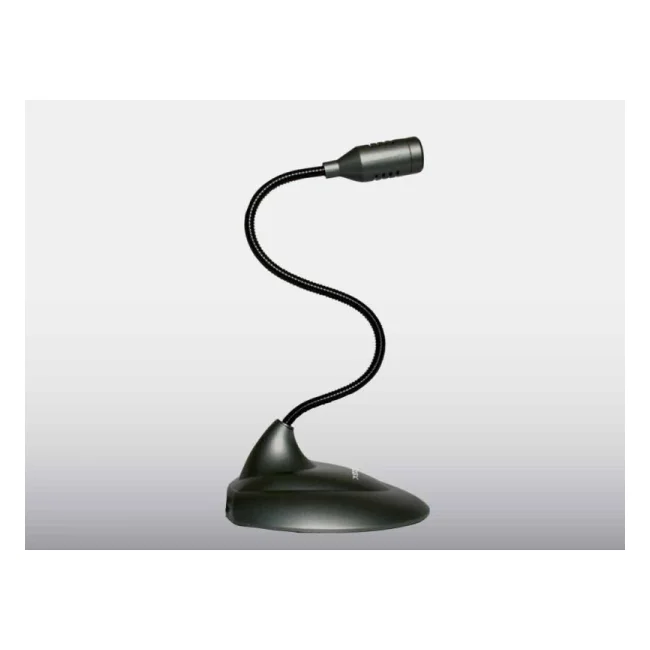 Perfect Choice Microfono de Lujo con Cuello Flexible Negro image 8