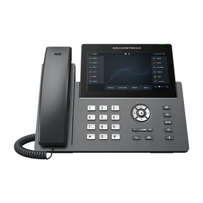 Grandstream Networks GRP2670 teléfono IP Negro 12 líneas TFT Wifi image 3