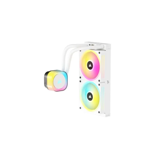 Corsair H100I Procesador Refrigerador híbrido 12 cm Blanco image 6