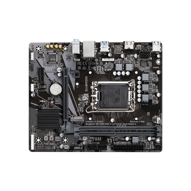 GIGABYTE H610M K DDR4 placa base Intel H610 Express LGA 1700 Micro ATX image 6