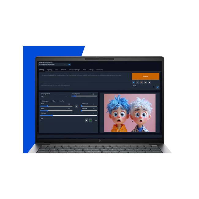 HP ZBook 8 G1i 14 inch Mobile Workstation PC Intel Core Ultra 7 255H 35.6 cm (14") WUXGA 16 GB DDR5-SDRAM 512 GB SSD NVIDIA RTX 500 Ada Wi-Fi 7 (802.11be) Windows 11 Pro AI Workstation, AI PC Plata image 7
