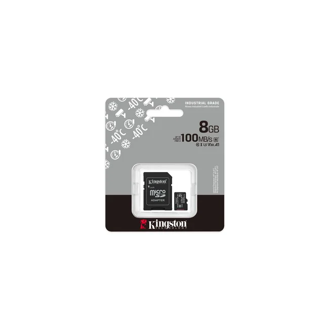 Kingston Technology Industrial 8 GB MicroSDHC UHS-I Clase 10 image 6