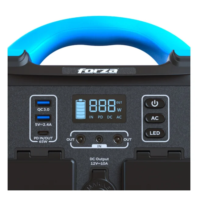 Forza Power Technologies FPP-T300 estación de carga portátil 8 Fosfato de hierro-litio (LiFePo4) 2100 mAh 300 W 4 kg image 10
