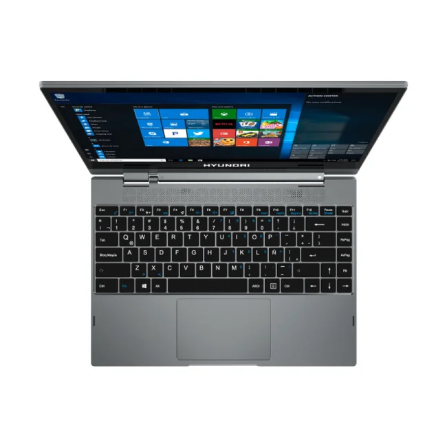 Hyundai HyFlip Plus 14.1 Híbrido (2-en-1) 35.8 cm (14.1") Pantalla táctil Full HD Windows 10 Home Gris image 3