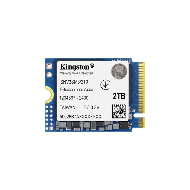 Kingston Technology NV3 2 TB M.2 PCI Express 4.0 NVMe 3D NAND