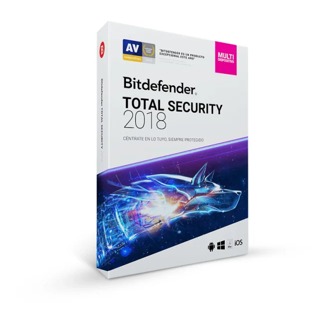 Bitdefender Total Security 2018, 1Y, 3U, MX Seguridad antivirus Español 3 licencia(s) 1 Año(s) image 3
