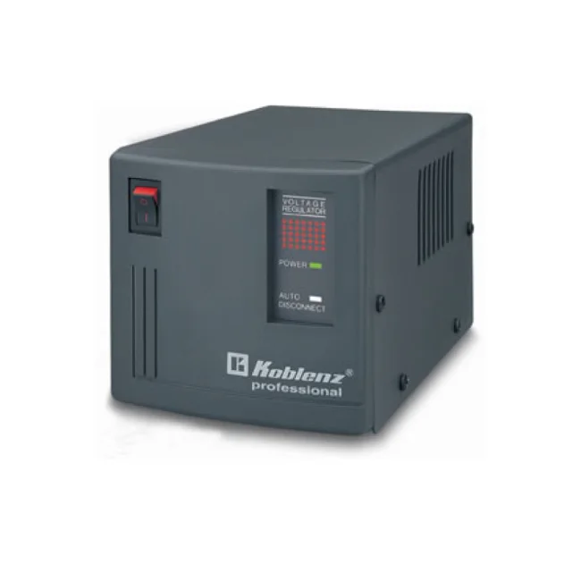 Koblenz ER-2550 regulador de voltaje 4 salidas AC Negro