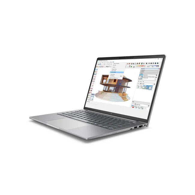 HP ZBook 8 G1i 14 inch Mobile Workstation PC Intel Core Ultra 7 255H 35.6 cm (14") WUXGA 16 GB DDR5-SDRAM 512 GB SSD NVIDIA RTX 500 Ada Wi-Fi 7 (802.11be) Windows 11 Pro AI Workstation, AI PC Plata image 4