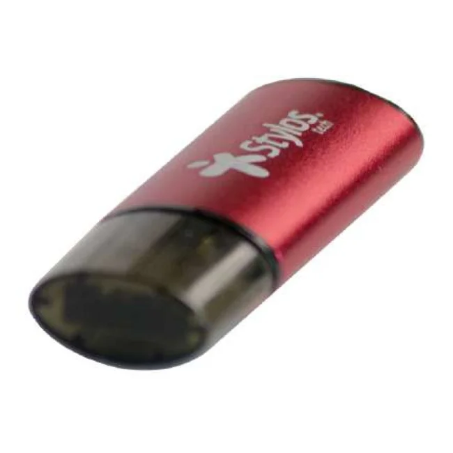 Stylos STMUS72W unidad flash USB 16 GB USB tipo A Negro, Rojo